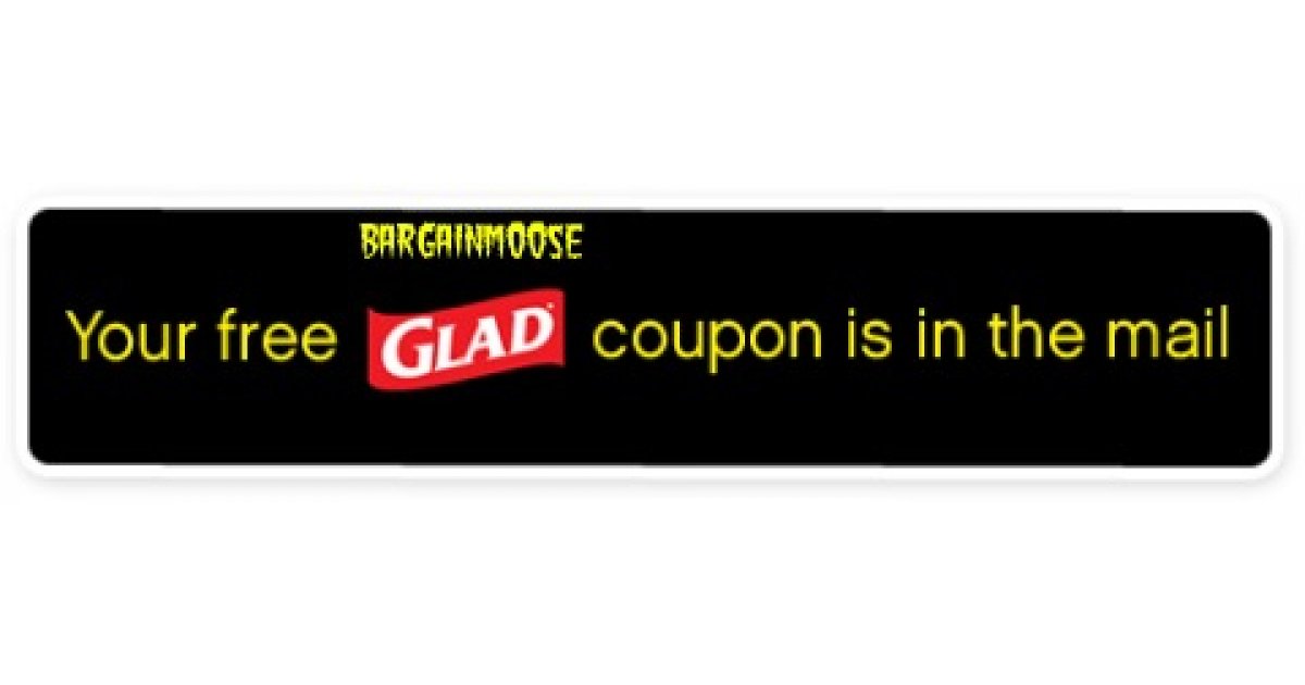 Canadian Freebies Glad Garbage Bags Free Coupon