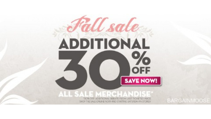 Garage: Extra 30% Off Sale Items