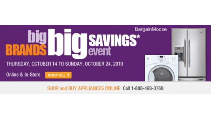 Home Depot: Hot Prices on Appliances