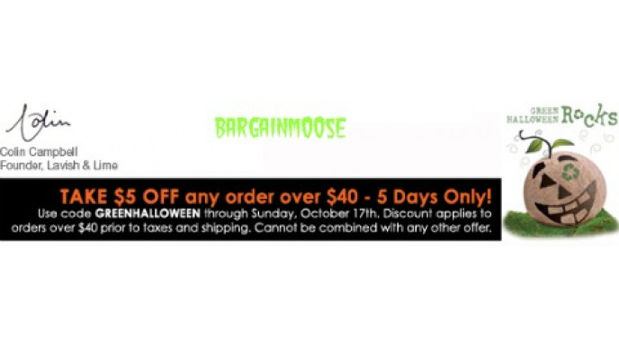 Lavish and Lime: $5 off $40 Coupon Code