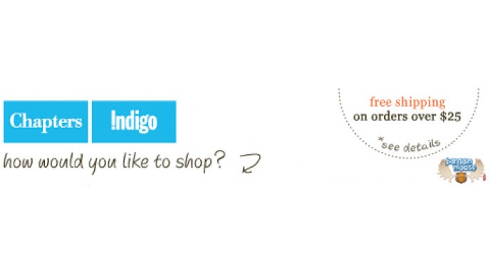 Chapters Free Shipping On $25 Spend Too!