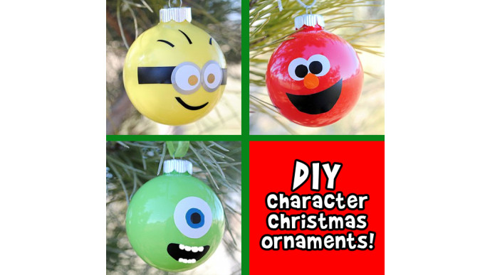 DIY Character Christmas Ornaments!