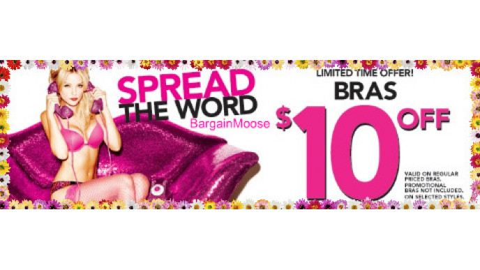 La Senza: $10 Off Bras