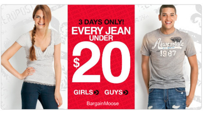 Aeropostale: All Jeans under $20