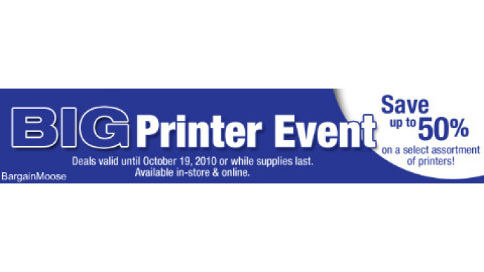 Staples: Big Printer Event