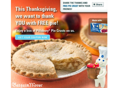 Canadian Freebies: Box of Pillsbury Pie Crusts