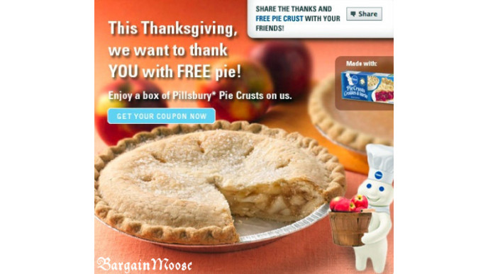 Canadian Freebies: Box of Pillsbury Pie Crusts