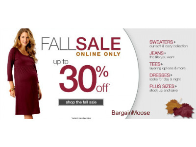 Motherhood Maternity: Fall Sale up to 30% Off Online Only