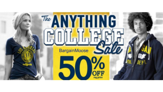 Campus Crew: 50% Off Anything College (Ont)