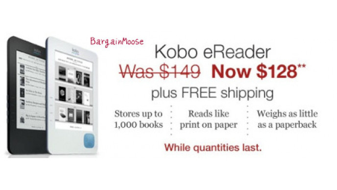 Chapters Indigo: Kobo Reader on Sale - $21 Off