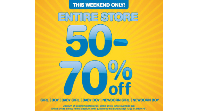 Please Mum: 50 - 70% Off Entire Store