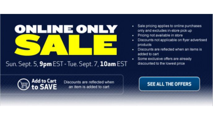 Best Buy: Online Only 37 Hour Labour Day Sale