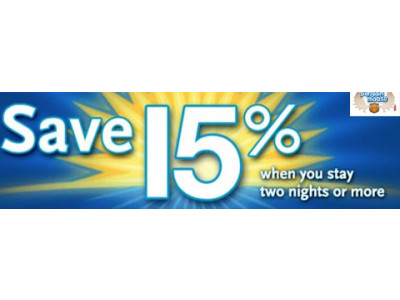 Days Inn Hotel: 15% Off 2 Night Stays (31 Dec)