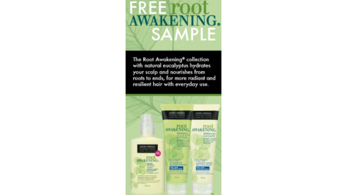 Canadian Freebies: John Frieda Root Awakening Sample