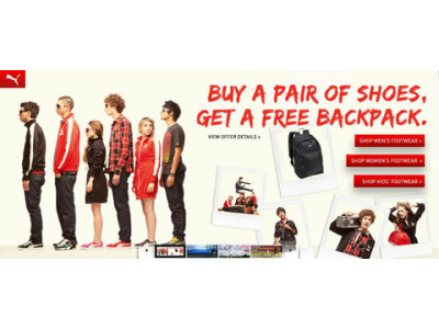 Puma Canada Online Free Gift With Shoe Purchase