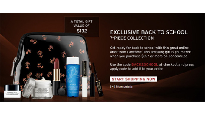 Lancome Canada Promotion Code