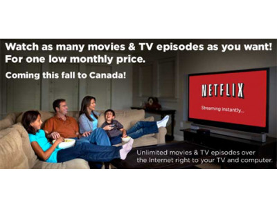 Netflix Is Coming To Canada