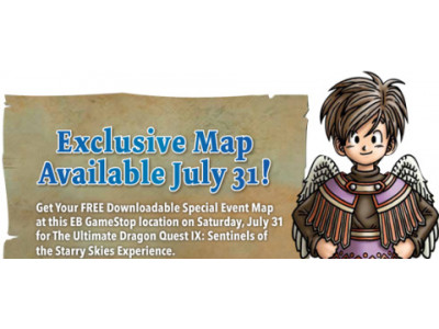 GameStop Canada: Free Map for Dragon Quest Sentinels of the Starry Skies
