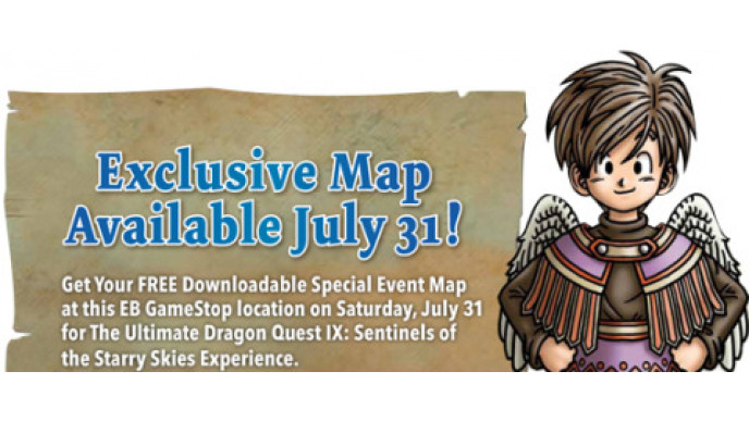 GameStop Canada: Free Map for Dragon Quest Sentinels of the Starry Skies