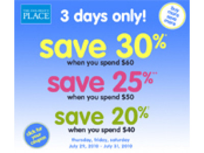 The Children's Place Canada Deal
