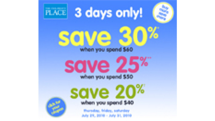 The Children's Place Canada Deal