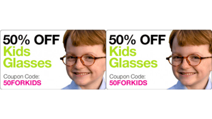 50% Off Kids Glasses @ Clearlycontacts.ca