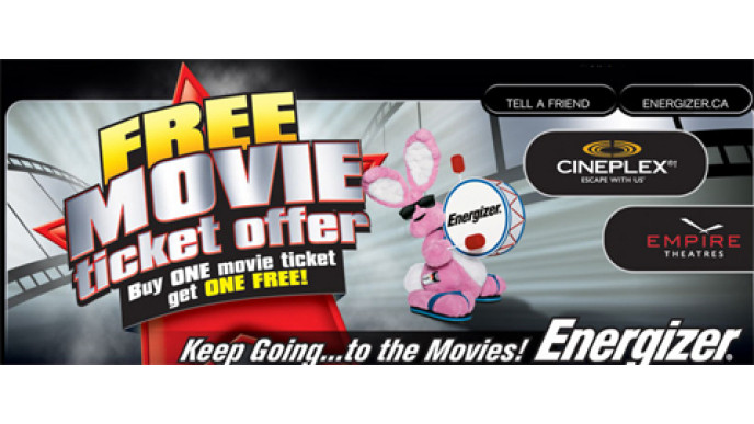 Cineplex Buy 1 Get 1 Free Movie Tickets