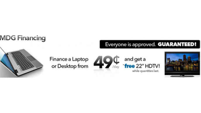 MDG Canada: Free 22" HDTV With Computers