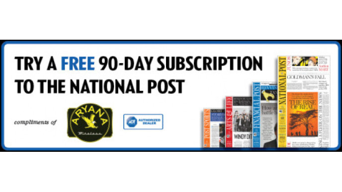 Canadian Freebies: Free 30 or 90 Day Subscription To The National Post