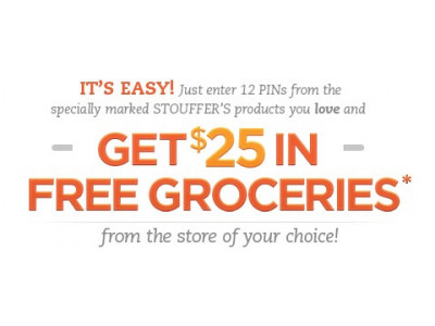 Stouffer's Rewards: $25 in Free Groceries