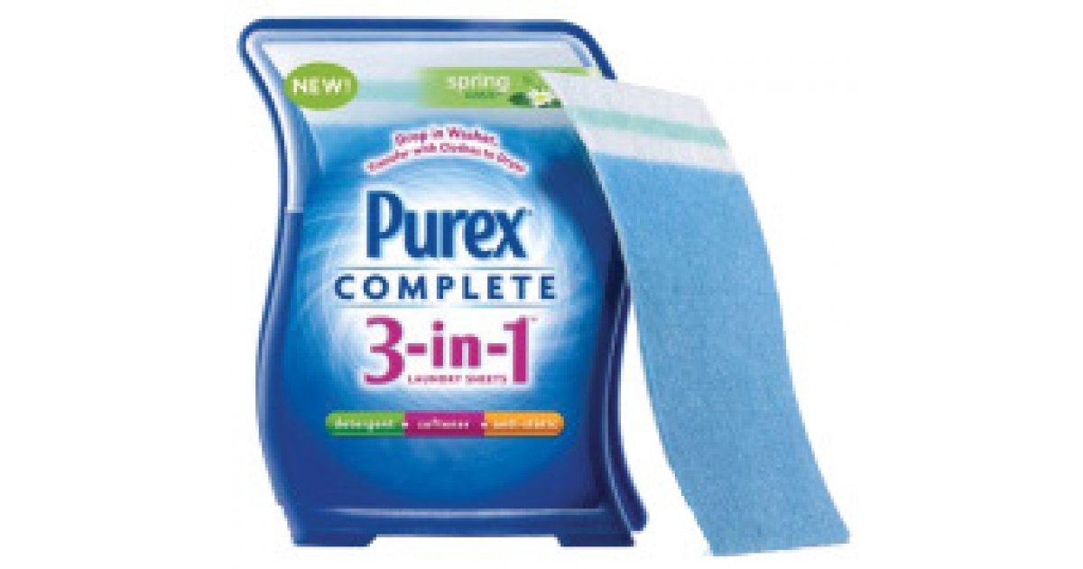 Canadian Freebies Purex 3in1 Laundry Sheets