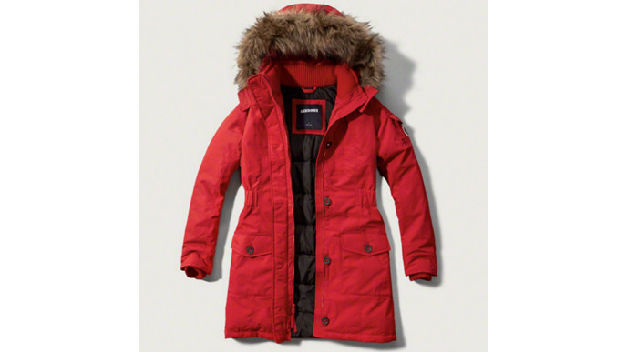 Cute Ladies Abercrombie Hooded Arctic Parka Jacket was $215 now from as little as $90 & Free Shipping!