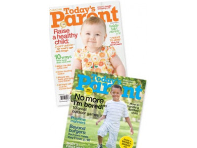 Today’s Parent Magazine Subscription: 1 Year For $17.95 + 2 Bonus Issues