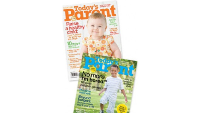 Today’s Parent Magazine Subscription: 1 Year For $17.95 + 2 Bonus Issues