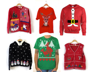 Ugly Christmas Clothing Guide @ Etsy Canada! Tees from ~$7, Sweaters from ~$16… :)