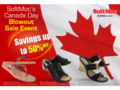 SoftMoc Canada: Up to 50% Off Sale