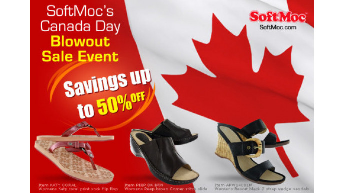SoftMoc Canada: Up to 50% Off Sale