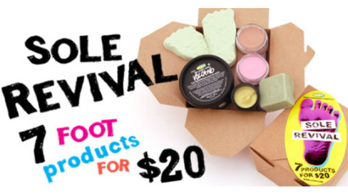 Lush: 7 Foot Products For $20