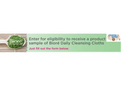 Canadian Freebies: Biore Cleansing Cloths