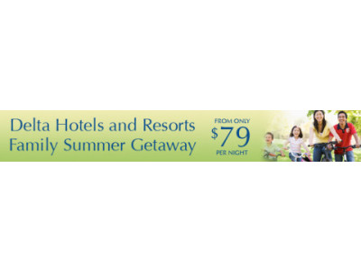 Delta Hotels Summer Sale - Up to 50% off