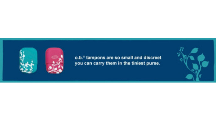 Free O.B. Tampon Samples and get a $1.00 off Printable Coupon