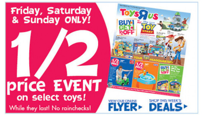 Half Price Toy Deals @ TRU Canada
