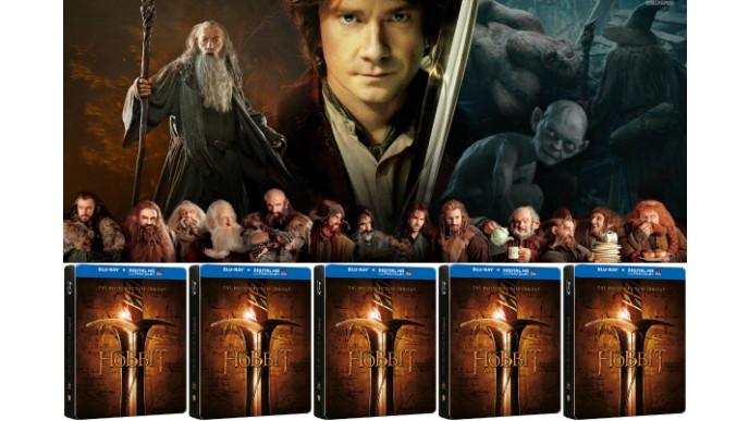 50% Off The Hobbit Trilogy Steelbook Blu-Ray Was $60 | Now $30 & Free Shipping @ Best Buy