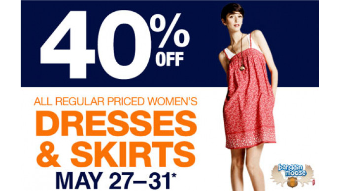 40% Off Dresses And Skirts @ The Gap Canada