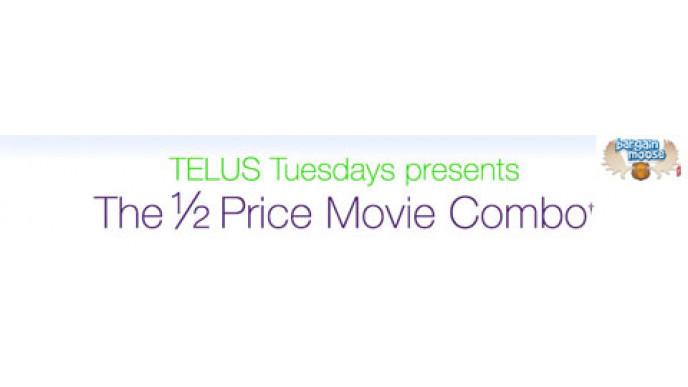Telus Half Price Tuesdays @ Cineplex