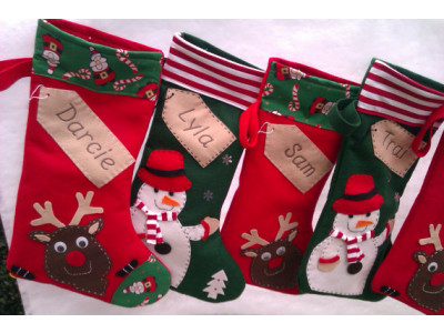 Custom Christmas Stockings For $26 @ Etsy Canada