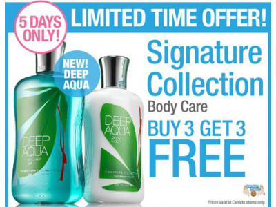 Bath And Body Works Buy 3 Get 3 Free