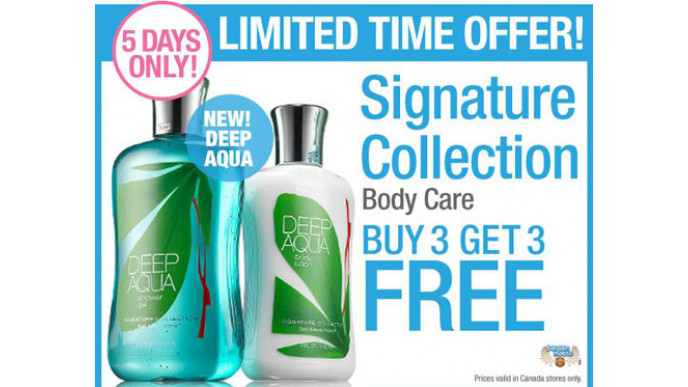 Bath And Body Works Buy 3 Get 3 Free