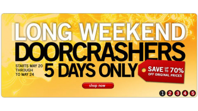 The Source Canada Long Weekend Doorcrashers