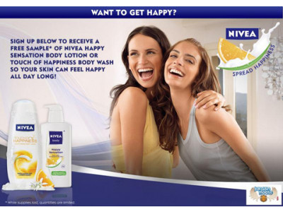 Nivea Happy Free Sample